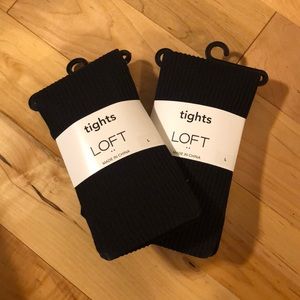 Loft black tights
